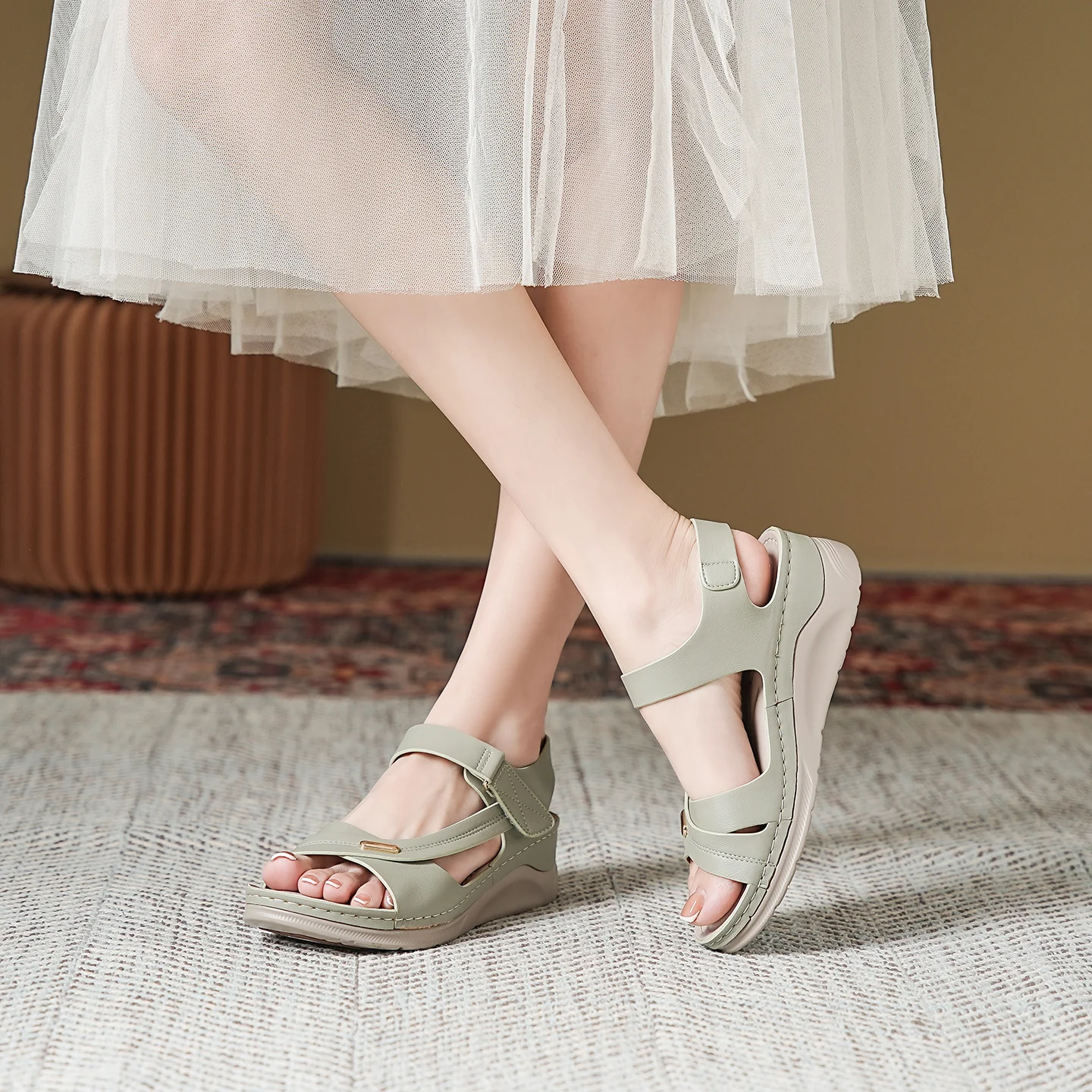 Premium Orthopedic Comfort Strap Sandals For Women - Image 7