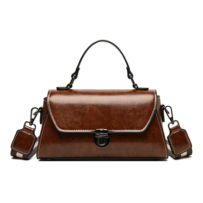 Prestige Cowhide Leather Handbag - Image 5