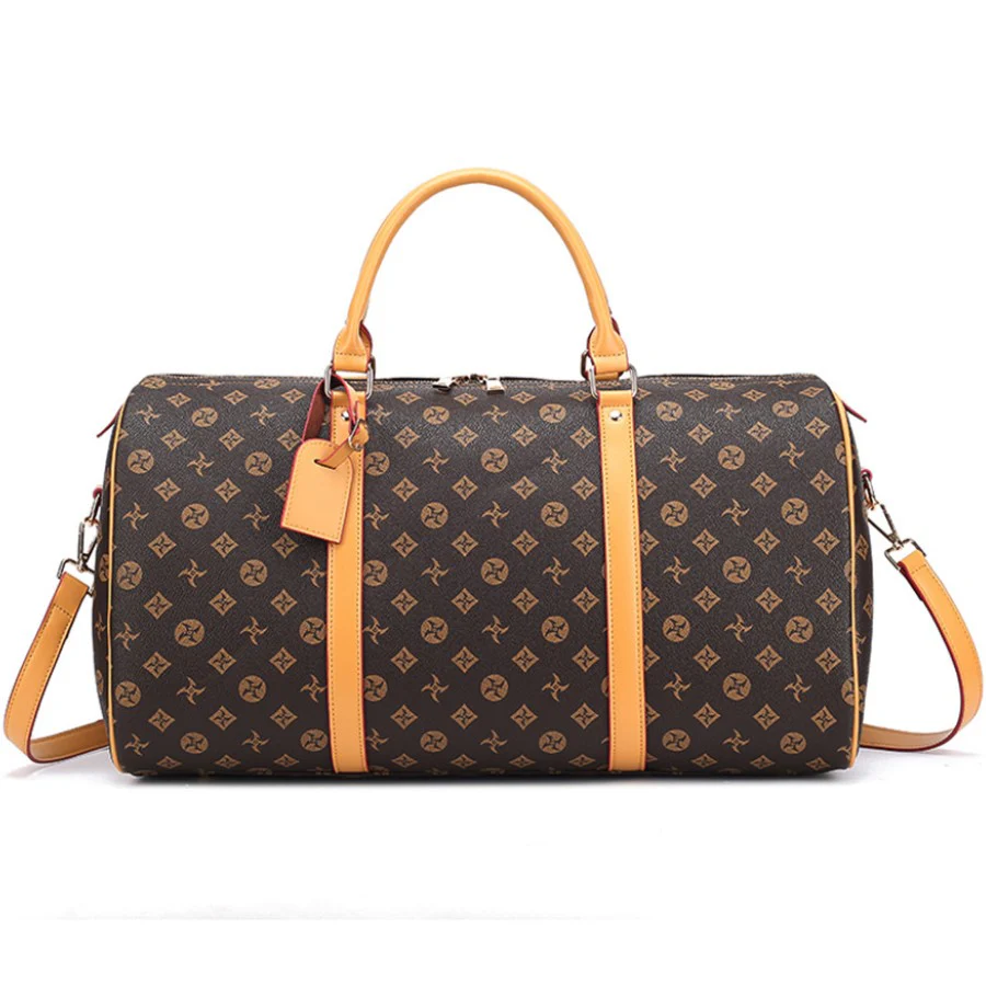 American Fashion PVC Duffle Bag with Shoe Compartment - Image 5