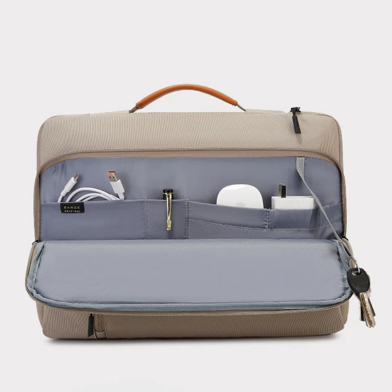 Professional Slim Laptop Bag with Top Handle - Image 2
