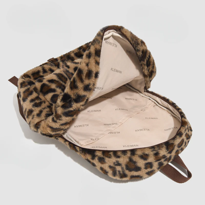 Retro Plaid Casual Backpack - Image 3