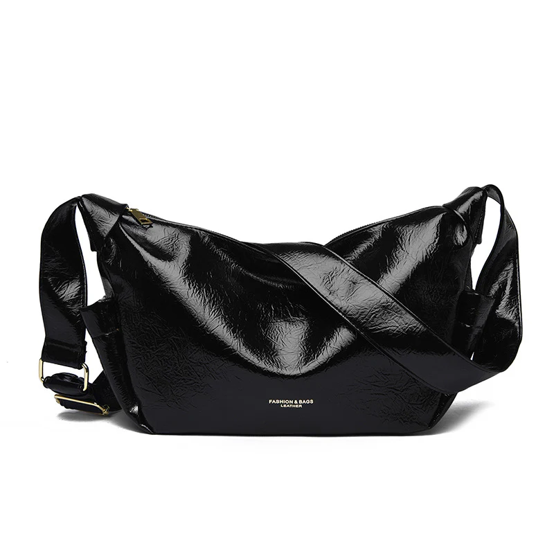 Sable Wax Leather Shoulder Bag - Image 6
