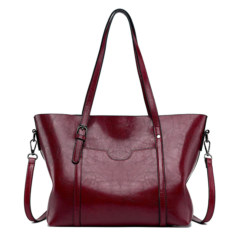 Sienna Waxed Tote Bag - Image 6