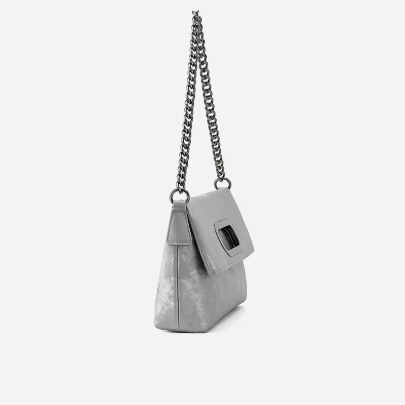 Silkara Satin Fold Shoulder Bag - Image 2