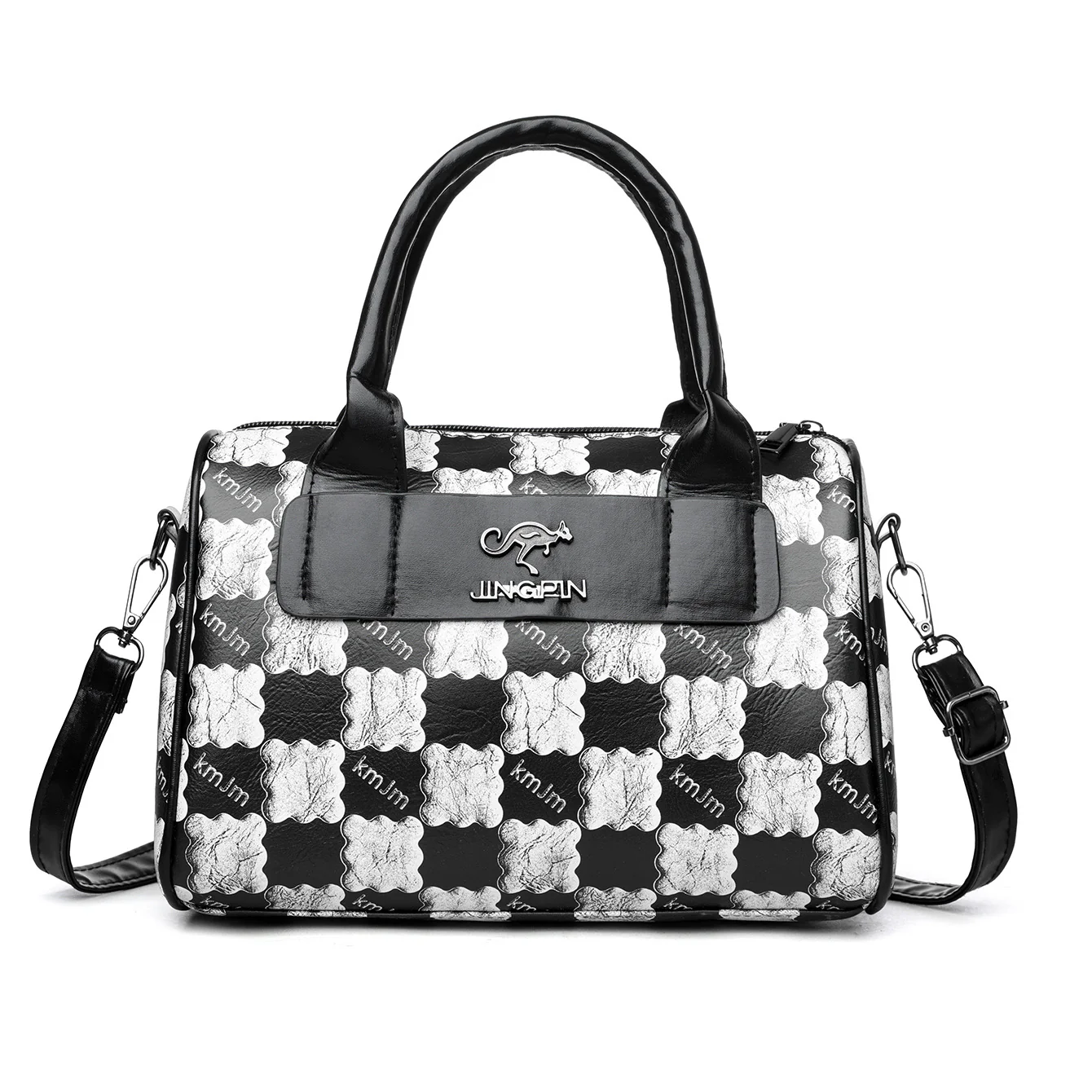 Silver Lining Barrel Handbag - Image 6