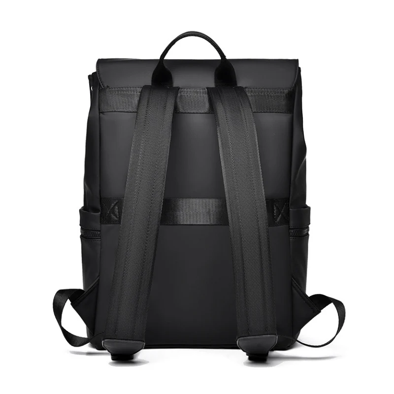 Large Capacity Men's Casual Nylon Commuter Backpack - Image 3