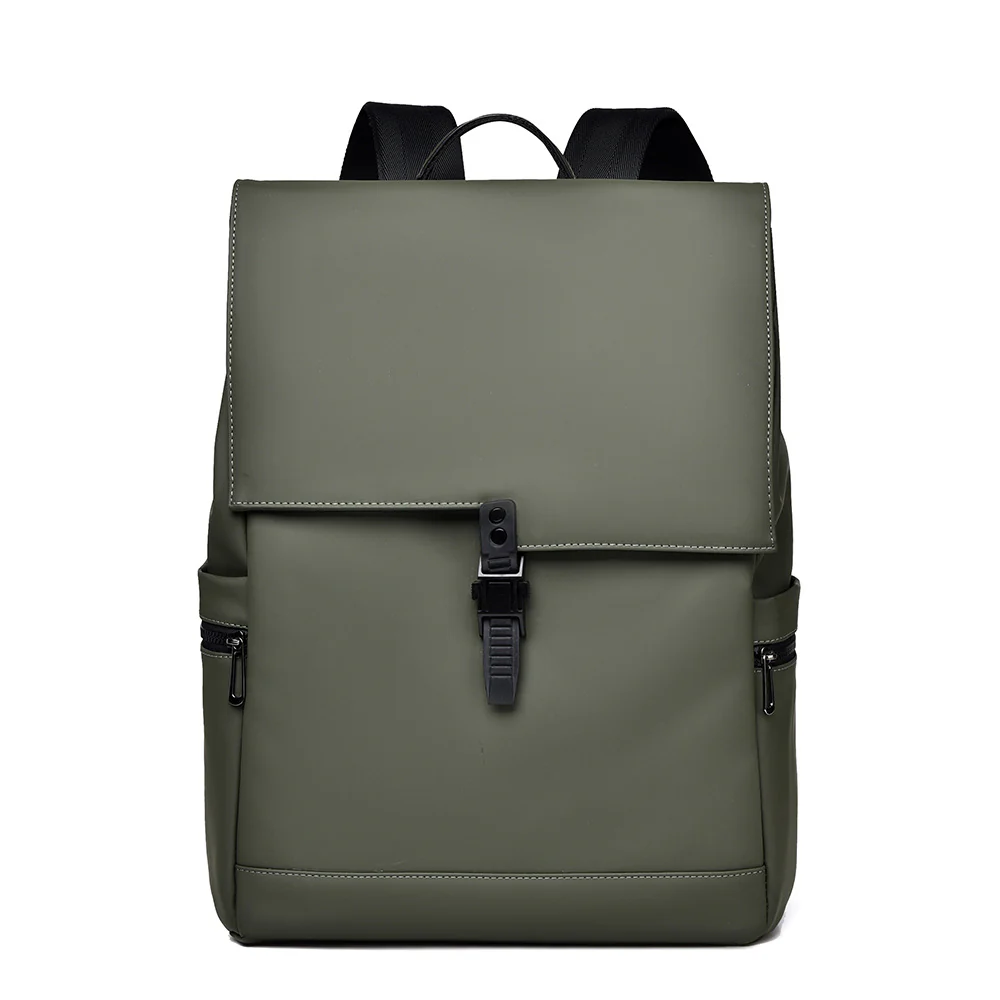 Large Capacity Men's Casual Nylon Commuter Backpack - Image 7