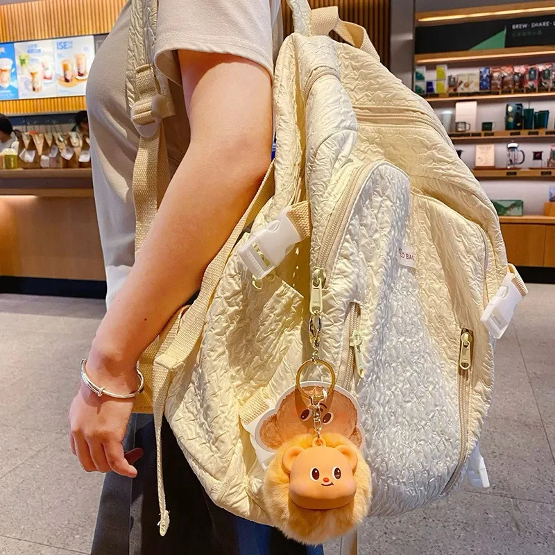 Soft Bear Fluffy Bag Charm - Image 4