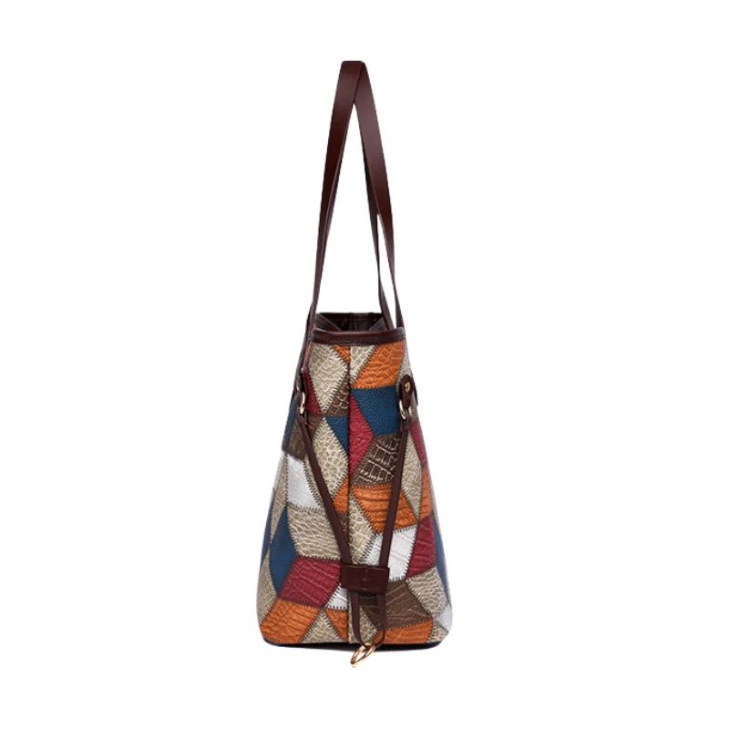 Spleva Chic Splice Large Capacity Shoulder Bag - Image 3