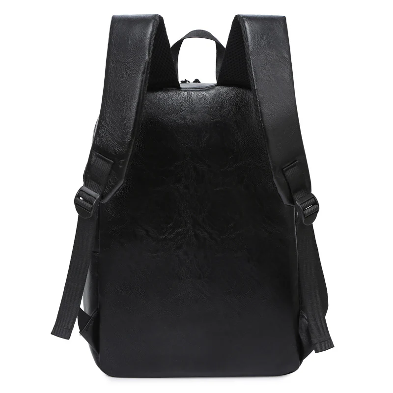 Feisha PU Leather Youth Sports Comter Backpack - Image 3