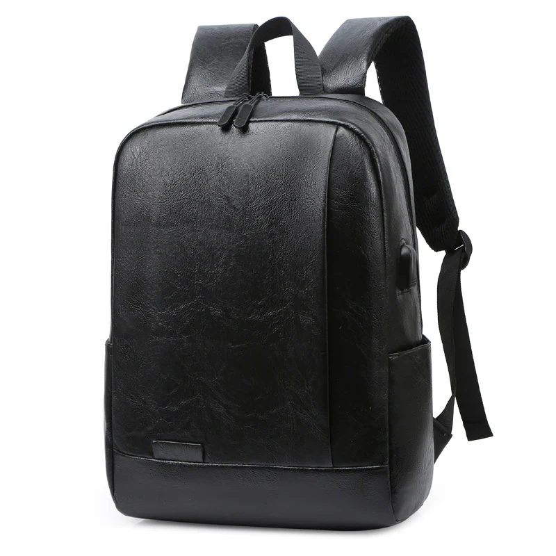 Feisha PU Leather Youth Sports Comter Backpack - Image 4