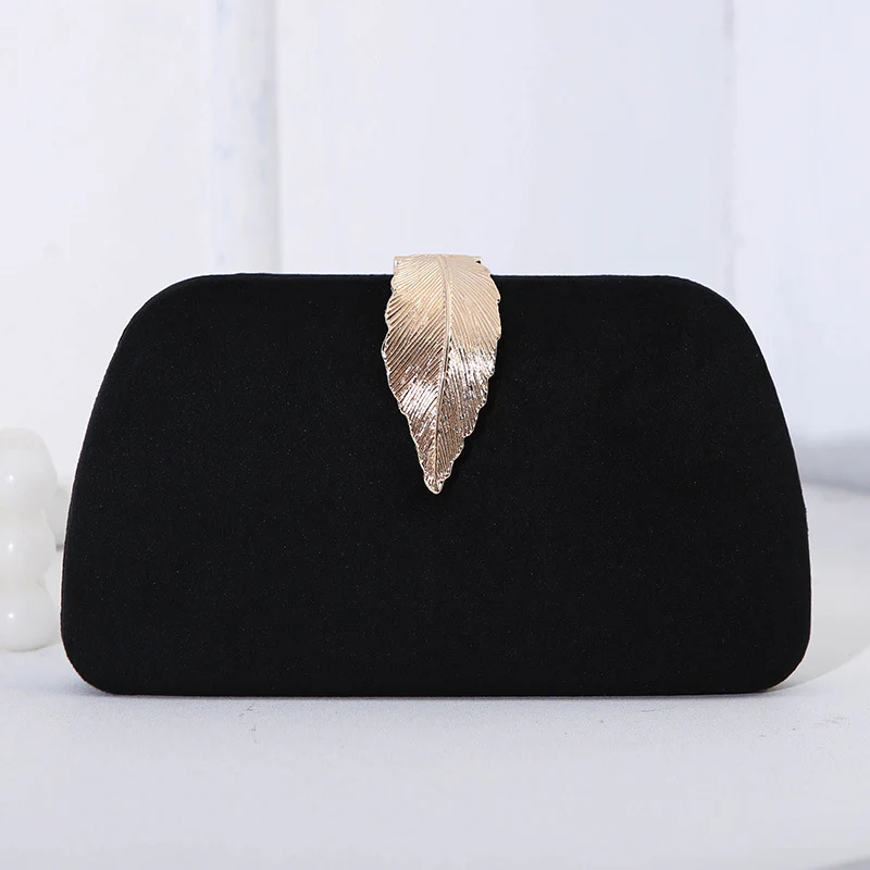 Veloura Leaf Clutch - Image 5