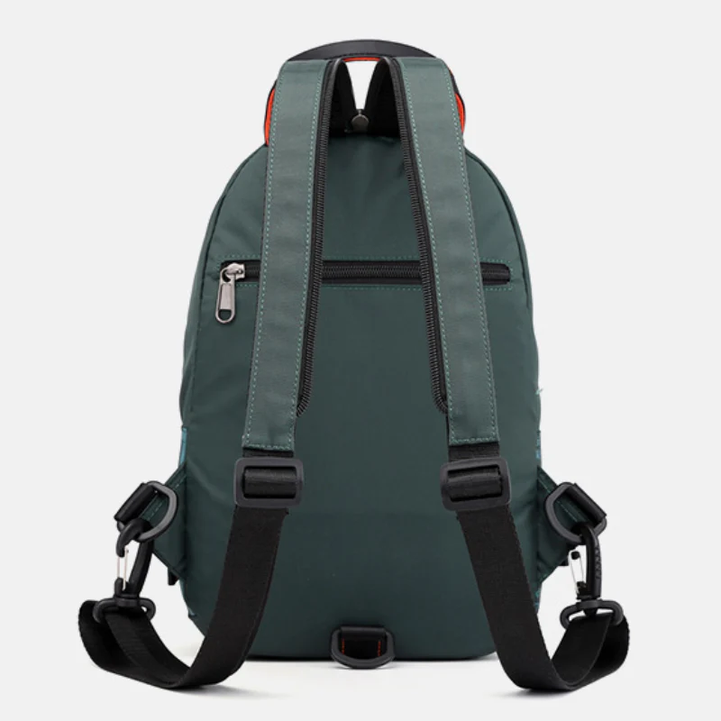 Men's Waterproof Nylon Chest Backpack - Image 5