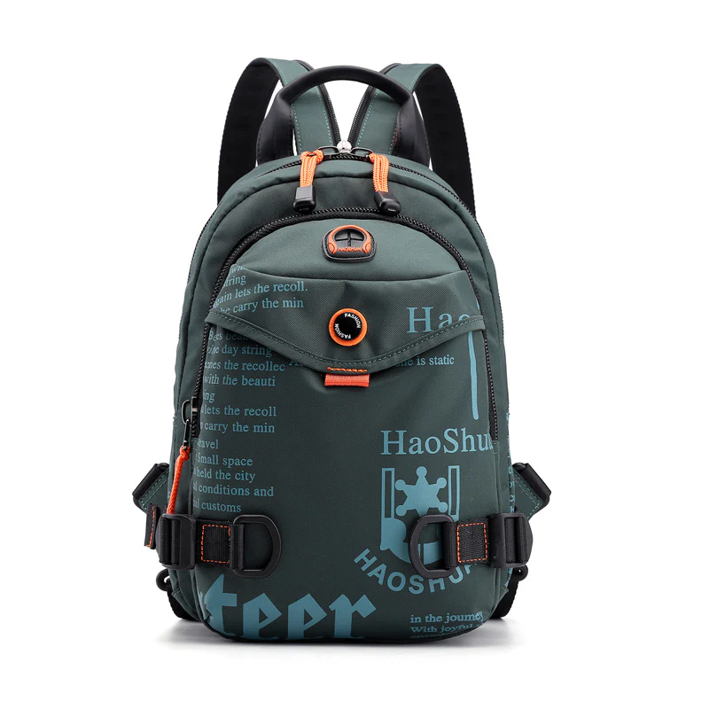 Men's Waterproof Nylon Chest Backpack - Image 9