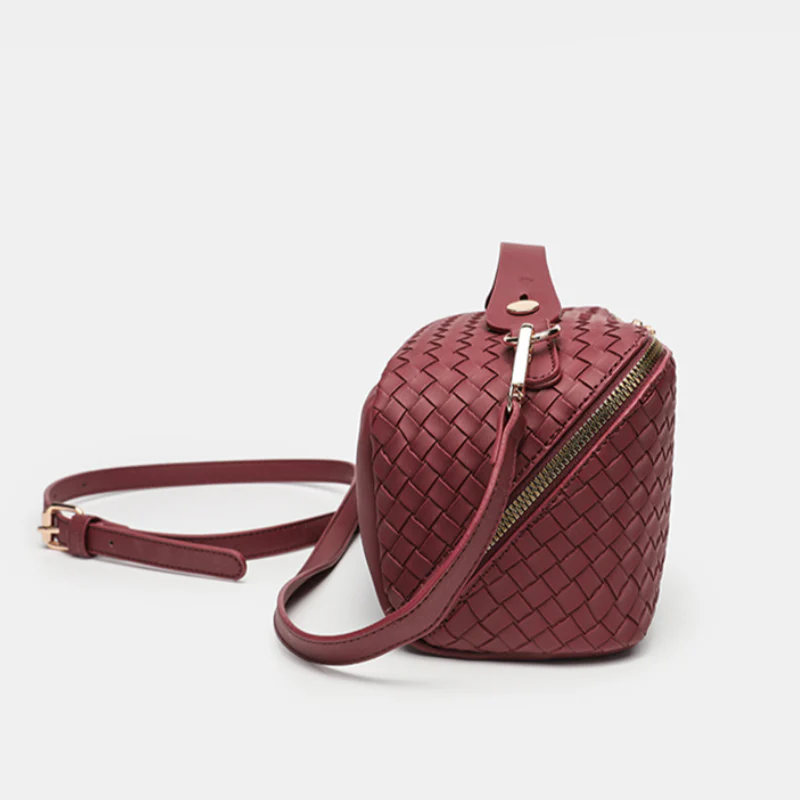 Weave Square Cosmetic Handbag - Image 2