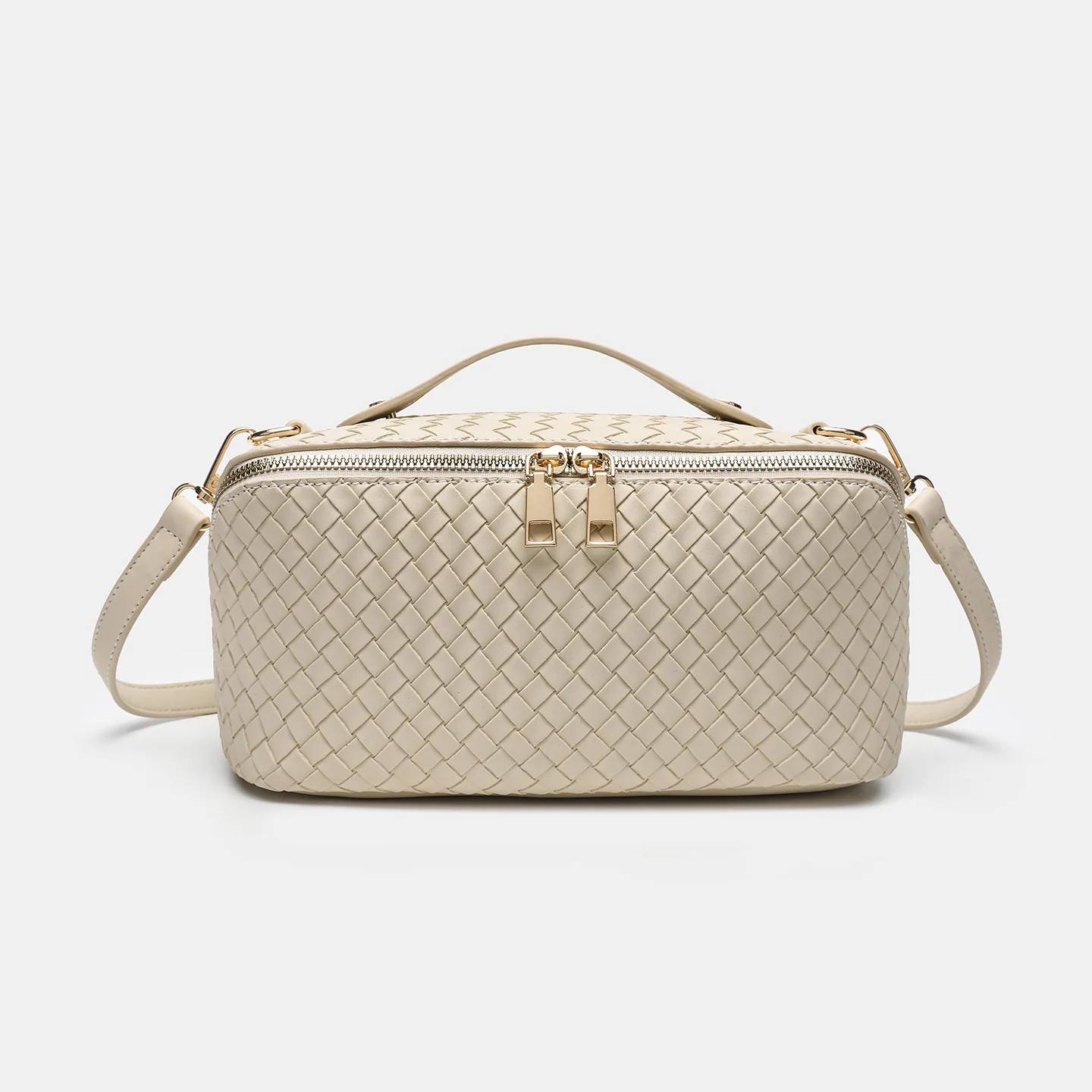Weave Square Cosmetic Handbag - Image 5