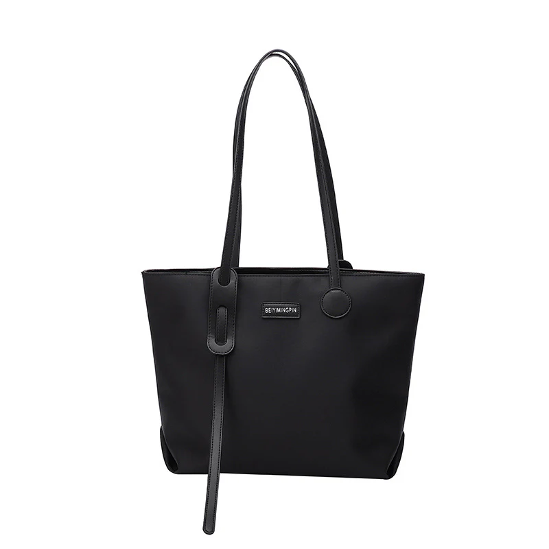 Waterproof Nylon Commuter Large Shoulder Tote Bag - Image 5