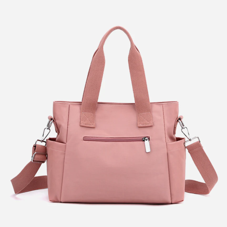 Retro European Style Nylon Canvas Large Tote Bag - Image 3