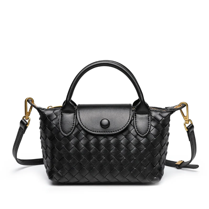 Women's Premium Chic Textured Flap Handbag - Image 8