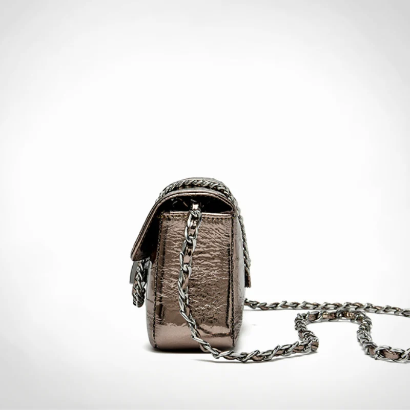 Women's Radiant Metallic Flap Crossbody Bag - Image 3